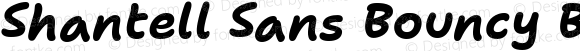Shantell Sans Bouncy Bold Italic
