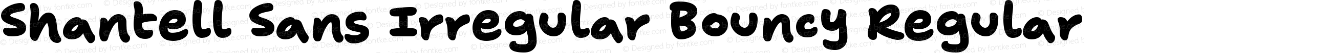 Shantell Sans Irregular Bouncy ExtraBold