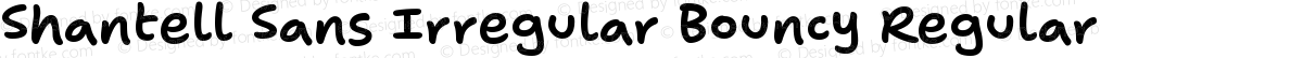 Shantell Sans Irregular Bouncy Regular