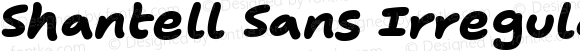 Shantell Sans Irregular ExtraBold Italic