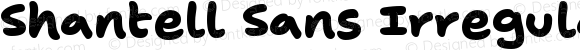 Shantell Sans Irregular ExtraBold
