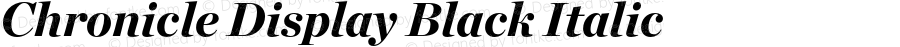 ChronicleDisplay-BlackItalic