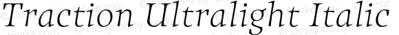 Traction Ultralight Italic