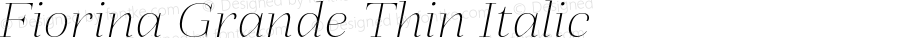 FiorinaGrande-ThinItalic