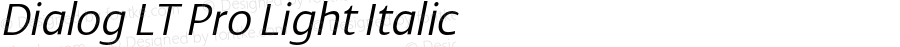 DialogLTPro-LightItalic