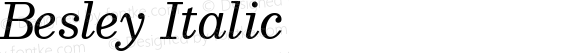 Besley Italic