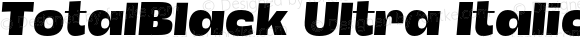 TotalBlack-UltraItalic