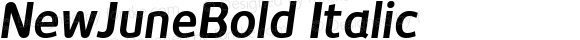 NewJuneBold-Italic