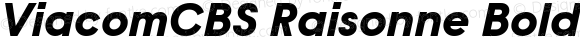 ViacomCBS Raisonne Bold Italic