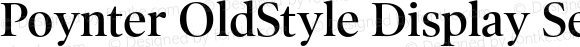 Poynter OldStyle Display SemiBold