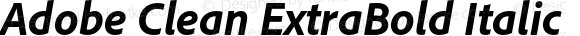 AdobeClean-ExtraBoldIt