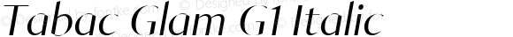 Tabac Glam G1 Italic