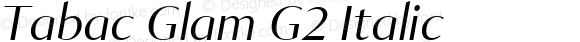 Tabac Glam G2 Italic