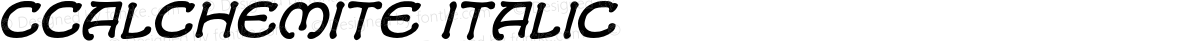 CCAlchemite Italic