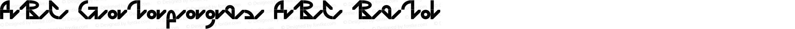ABC Galapagos ABC Bold