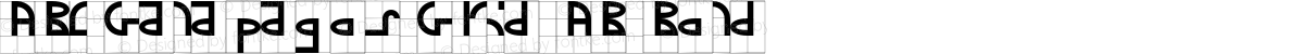 ABC Galapagos Grid AB Bold