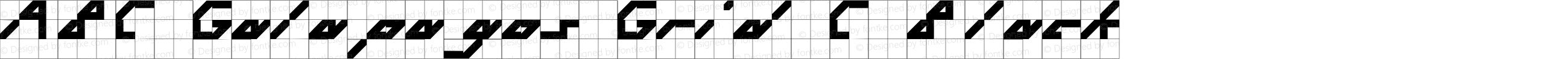 ABC Galapagos Grid C Black