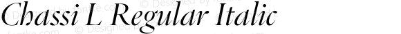 Chassi L Regular Italic