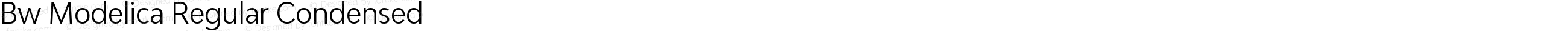 Bw Modelica Regular Condensed