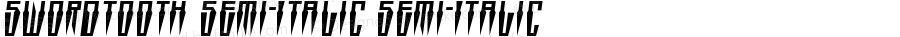 Swordtooth Semi-Italic