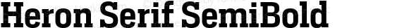 Heron Serif SemiBold