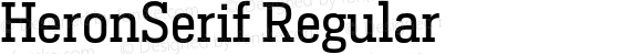 HeronSerif Regular