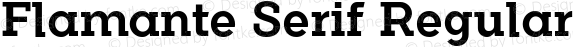 Flamante Serif Regular