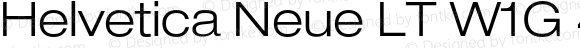 HelveticaNeueLTW1G-LtEx