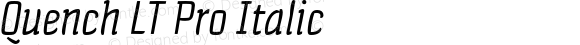 QuenchLTPro-Italic