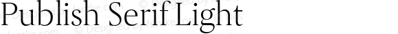 Publish Serif Light