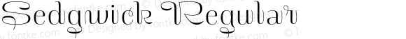 Sedgwick Regular