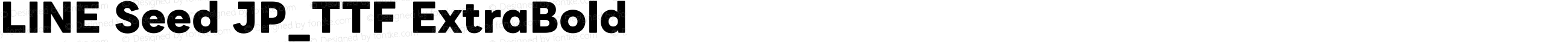 LINE Seed JP_TTF ExtraBold