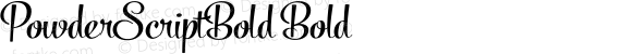 PowderScriptBold Bold Version 1.000;com.myfonts.easy.fenotype.powder-script.bold.wfkit2.version.4dV5