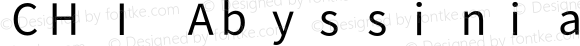 CHI_Abyssinian_katakana_v3 Bold