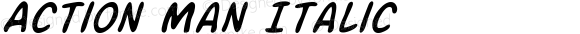 Action Man Italic