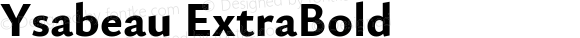 Ysabeau ExtraBold