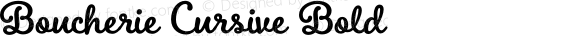 Boucherie Cursive Bold