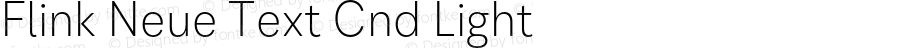 Flink Neue Text Cnd Light