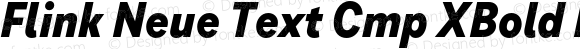 Flink Neue Text Cmp XBold Italic