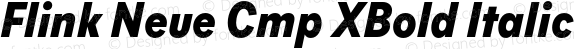 Flink Neue Cmp XBold Italic