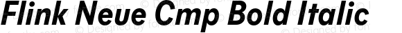 Flink Neue Cmp Bold Italic