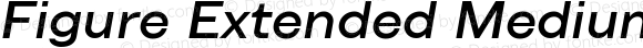 Figure Extended Medium Italic