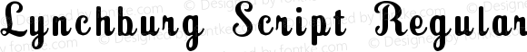 Lynchburg Script