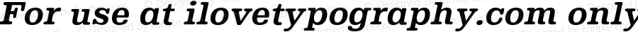 For use at ilovetypography.com only For use at ilovetypography.com only Version 2.000;PS 002.000;hotconv 1.0.88;makeotf.lib2.5.64775. For display on ilovetypography.com only