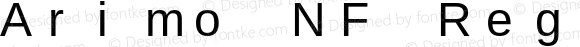 Arimo Regular Nerd Font Complete Mono Windows Compatible