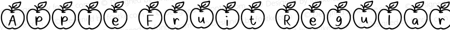 Apple Fruit Regular Version 001.001