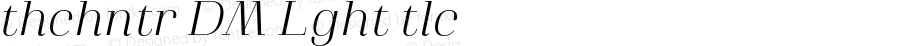 Athachantr DEMO Light Italic