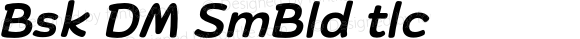 Biski DEMO SemiBold Italic