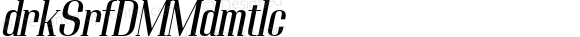 Adirek Serif DEMO Medium Italic