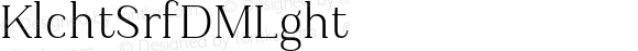 Kulachat Serif DEMO Light